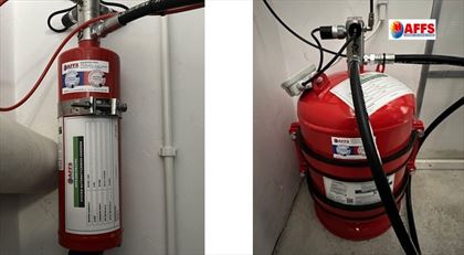 system do gaszenia obrabiarek